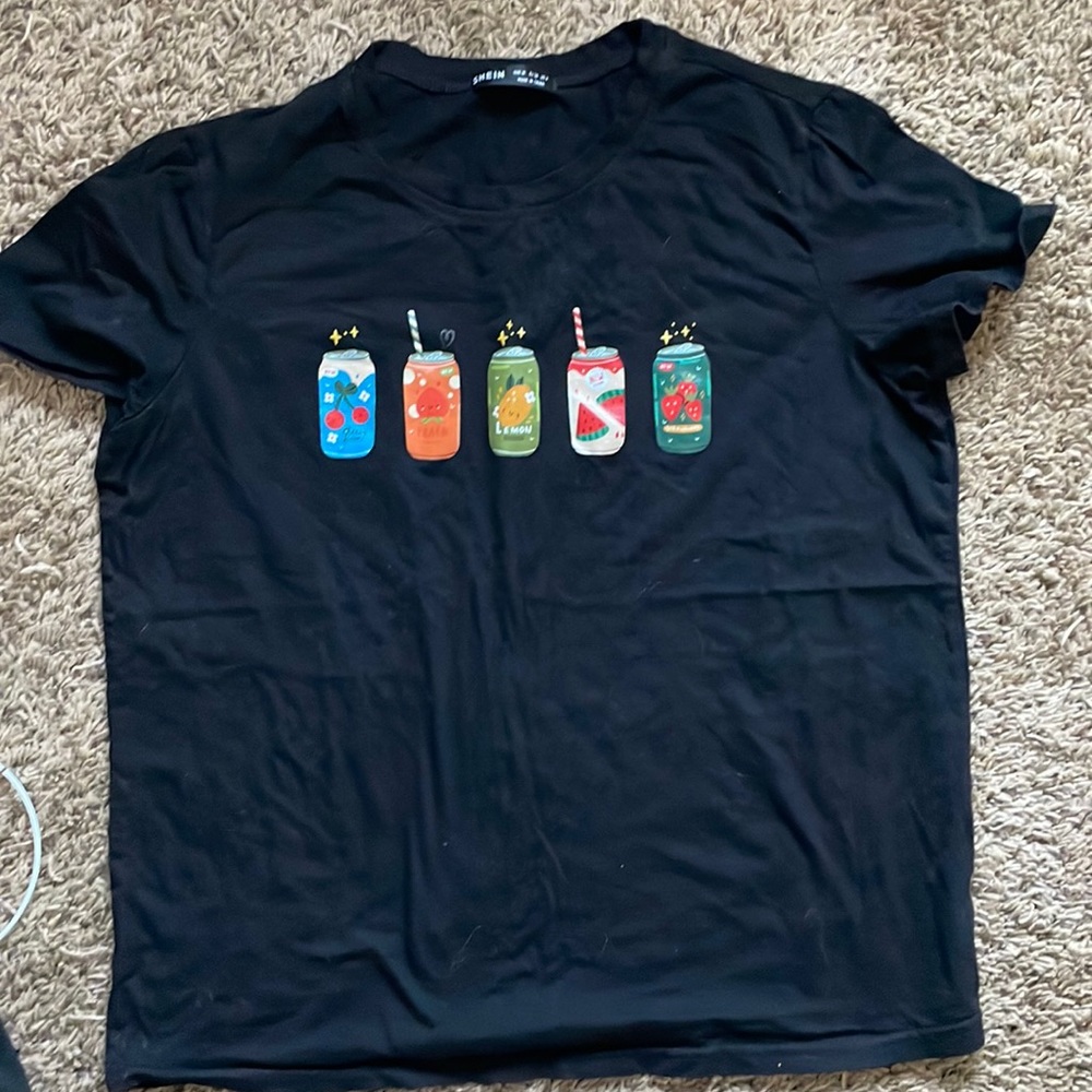 SHEIN soda t-shirt